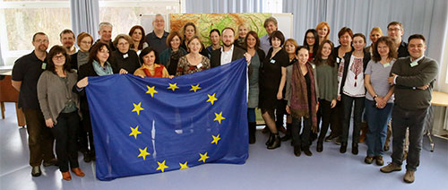 Gruppenbild 2016 im Haus auf der Alb (Foto: LpB) Gruppenbild 2016 im Haus auf der Alb (Foto: LpB)
